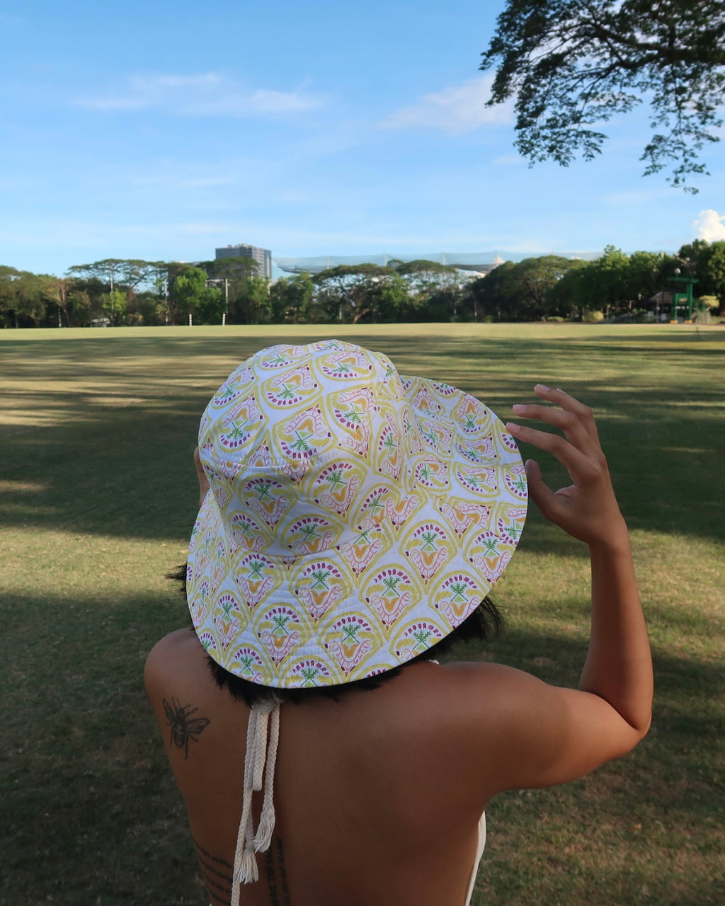 Bolanon Print Fisherman Hat in Boholana