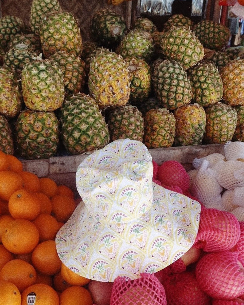 Bolanon Print Fisherman Hat in Boholana