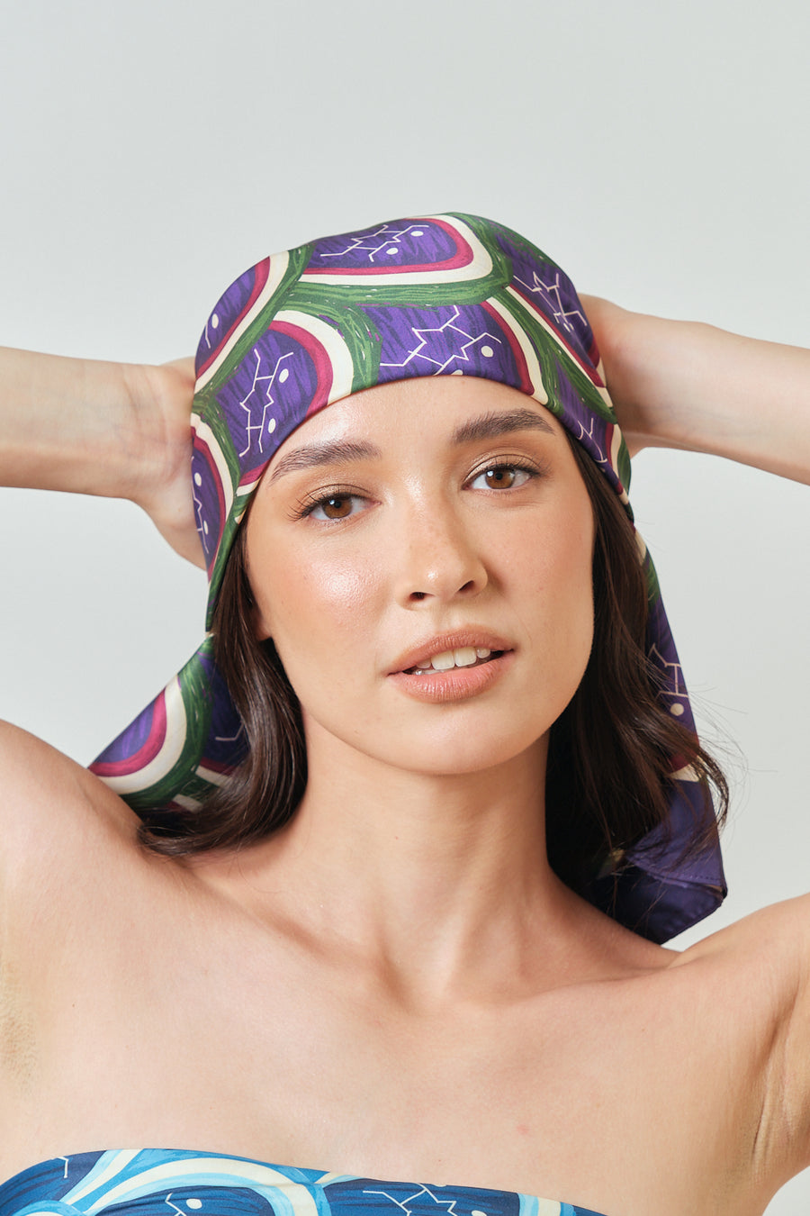 Hiusa Print Scarf in Manileña