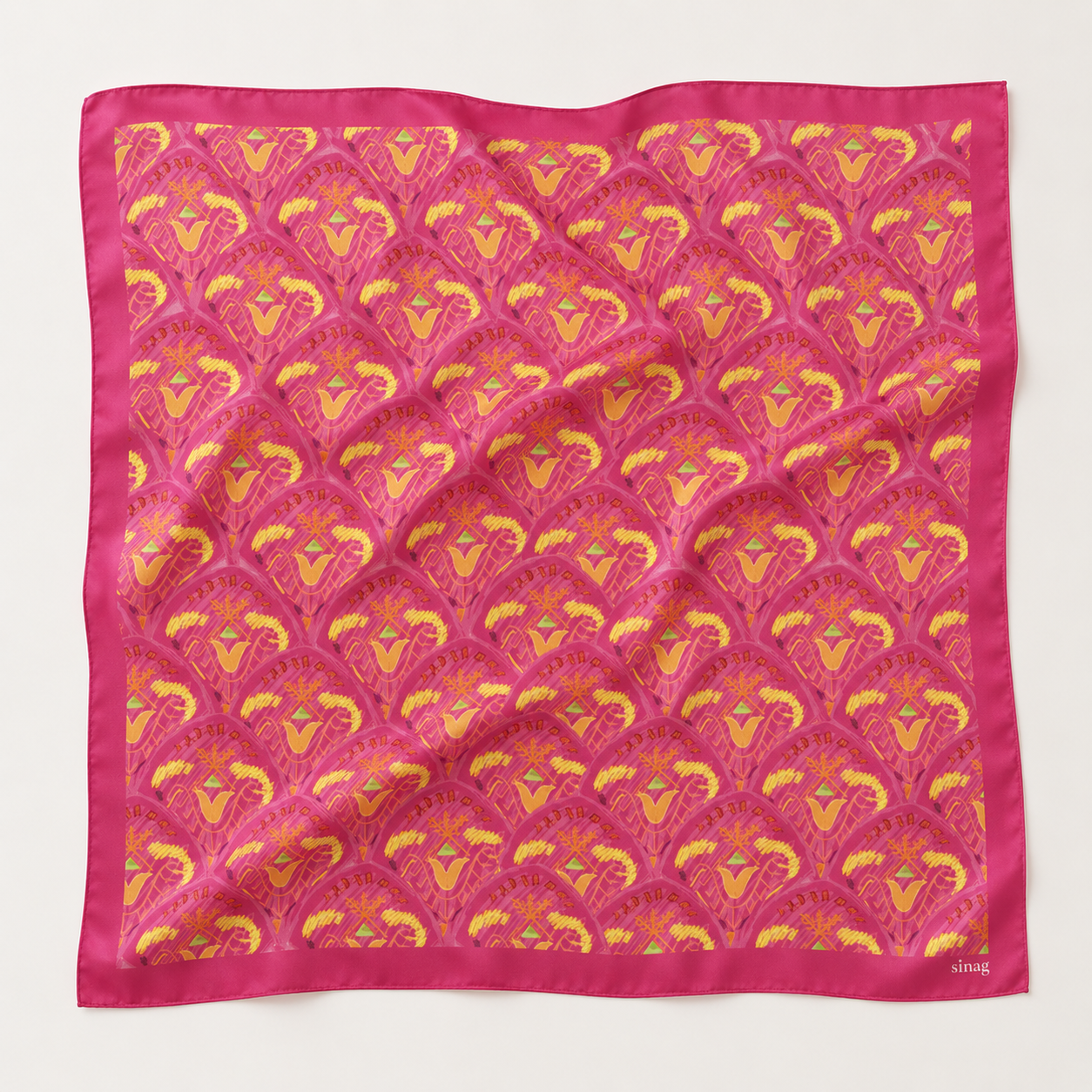 Bolanon Print Scarf in Higugma