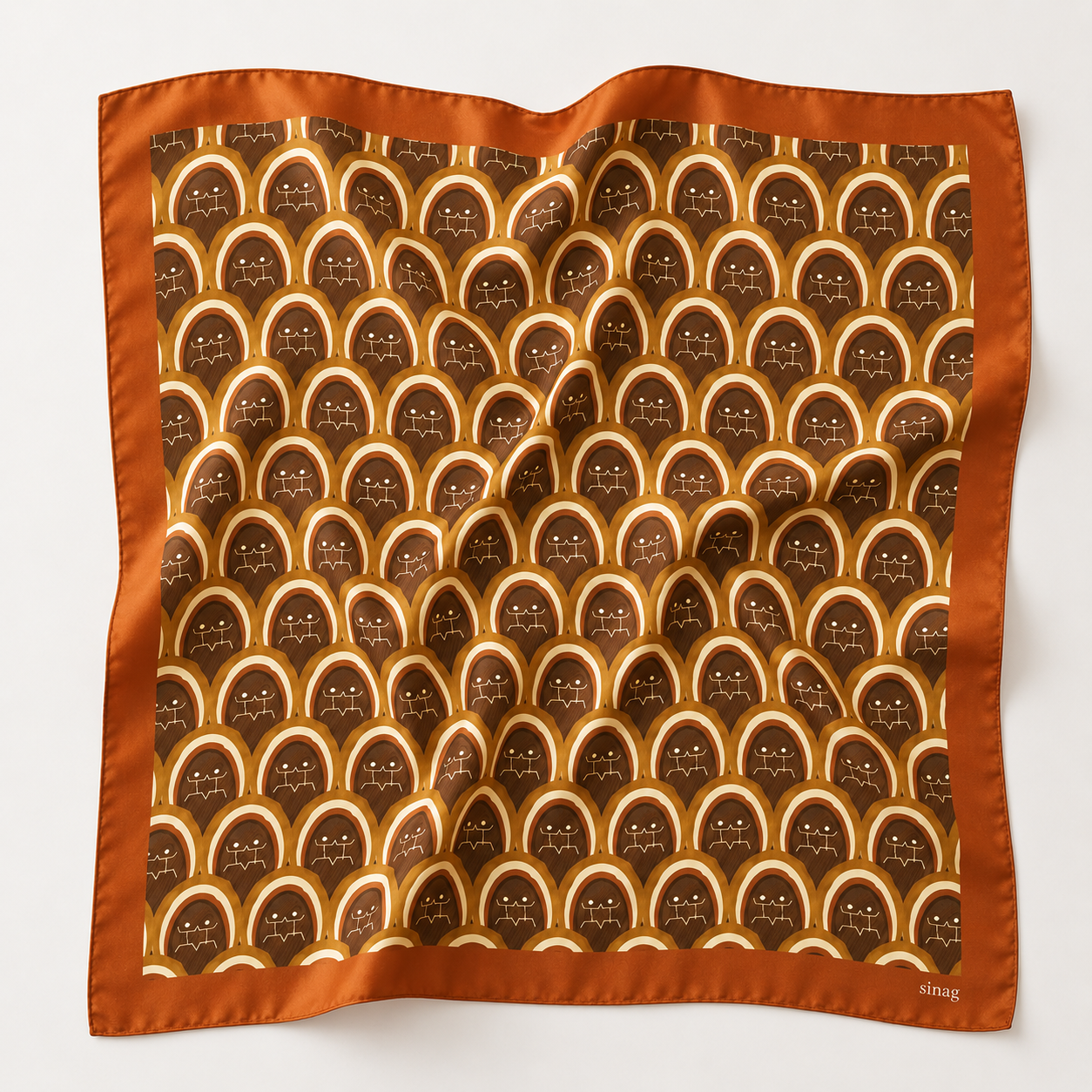 Hiusa Print Scarf in Firenze